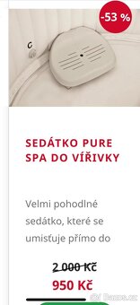 Sedátko do nafukovacích vířivek - 4