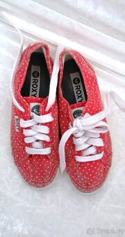 dívčí plátěné kecky Roxy, vel. 32 - 4