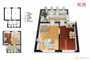 Pronájem bytu 2+kk, 52 m², Jilemnice, ul. Tkalcovská - 4