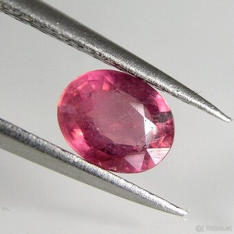 Rubín-ovál, kombinovaný-1,00 ct. - 4