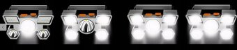ČELOVKA LED 9x Nabíjecí, vodotěsná - 4