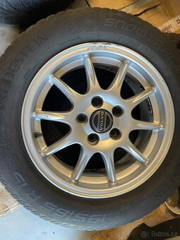 Originální alu kola Volvo 5x108 6,5Jx15 et43, cena za sadu - 4