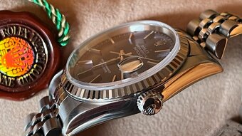 Rolex Datejust 16234 Modrý Sunburst, Bílé Zlato - 4