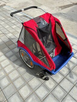 Vozík za kolo/kočárek pro 2 děti Thule Chariot - 4
