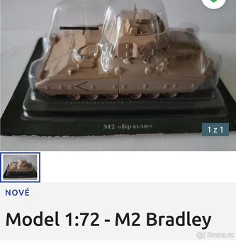 Modely tanků a jiné vojenské techniky 1/72 - 4