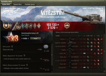 World of Tanks účet, ZNAKY NA DĚLE-MARKY - 4