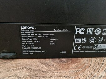Lenovo ThinkCentre, Intel Core i3-6100, 256 SSD, 8GB RAM - 4