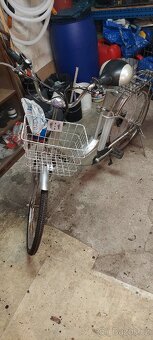 Elektrokolo CityBike 26" 250w 36V 10Ah Lithium - stříbrné - 4