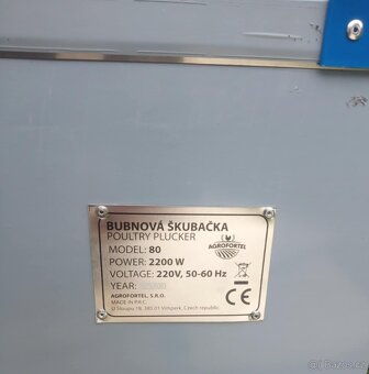 Škubačka XXL  na drůbež - 32 kg - 4
