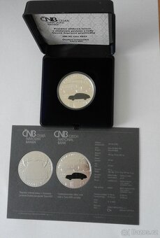 Stříbrná mince osobní automobil TATRA 603 stand. - 4