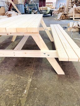 Pivni set 150 cm přirodni - 4