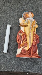 Váza/figurka A. Mucha Čtvero ročních období - 4