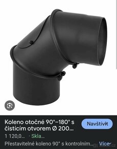 Nové koleno otočné na komín 200mm - 4