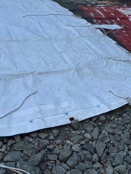 Zakryvací nepromokavá plachta 10x4m - 4