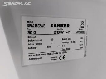 Chladnička Zanker - 4