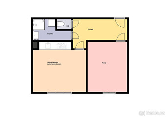 Pronájem bytu 2+kk, 50 m2, Praha 3 - Žižkov, ul. Jeseniova. - 4