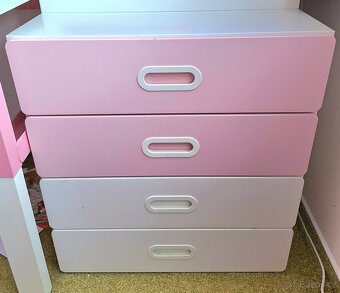 3x skříňka se šuplíky IKEA, Stuva (různé barvy) - 4