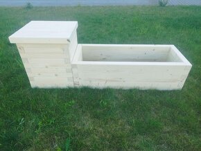 Vyvýšený záhon s multifunkčním boxem - 4