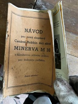 Šicí stroj Minerva M16 - 4