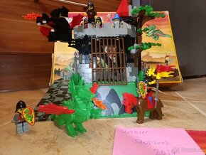Dračí pevnost, Lego, 6082, Fire Breathing Fortress - 4