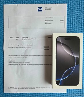 iPhone 16 Pro 128GB černý NOVÝ NEROZBALENÝ - 4