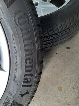 AL.kola 7Jx17H2 ET40 na zimní pneu.215/55R17vxl - 4