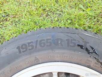Alu kola r15+pneu Continental - 4