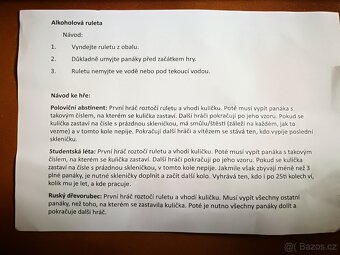 Alkoholová ruleta - 4