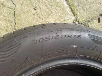 Letní pneu, 205/60/16, Dunlop BlueResponse, 2x - 4