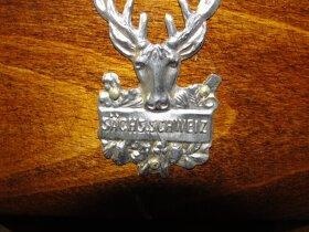 Porcelánový, velký, stolní, mlýnek na kávu - jelen 4 - 4