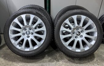 16” 5x100 originál alu kola Škoda zimni pneu - 4