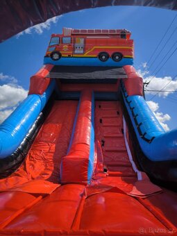 Prodám skakací hrad Požární auto/posezónní vyprodej - 4