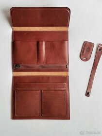 Pánská kožená taška nebo peněženka - 4