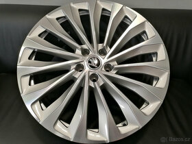 Orig alu disky Škoda Enyaq iV80, RS iV - 8Jx20 + 9Jx20 5x112 - 4