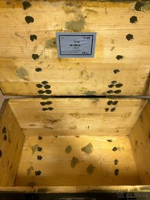 Dřevěná vojenská bedna ČSLA / AČR armádní - 4
