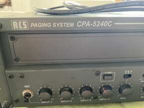 rcs paging system cpa-5240c - 4