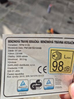 Sekačka (Riwall RPM 5135) - 4