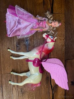 Prodám plastové koně k Barbie panenkám - 4