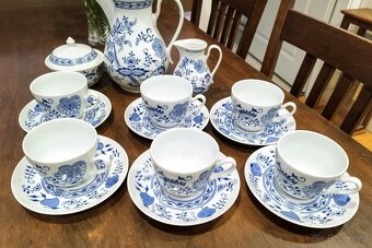 Modrý porcelán "cibulák" - 4