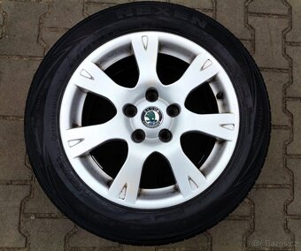 Alu kola originál Škoda Octavia II 5x112 R16 Sirius - 4