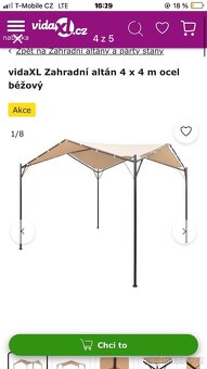 Pergola, altan , přístřešek 4x4,4x3 - 4