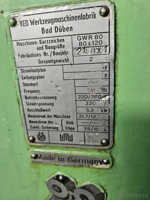 Válcovačka závitů GWR 80 - 4