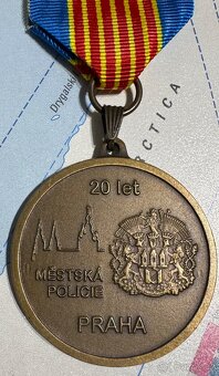 Pamětní medaile 20. let MP Praha - 4