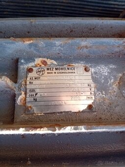 Elektromotor MEZ Mohelnice 5,5 kW – 380 V - 4