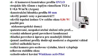 Plastová okna se žaluziemi a sítěmi proti hmyzu - 4