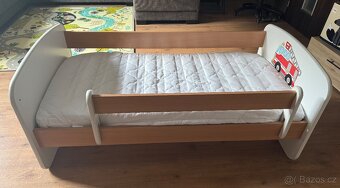 Postýlka 70x140 HASIČI + matrace - 4