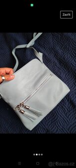 Nová kožená kabelka crossbody - 4