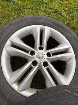 Originál letní alu kola Nissan 215/60R17 5x114,3 - 4
