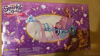 Princezna Sparkle Girlz s koněm a kočárem - 4