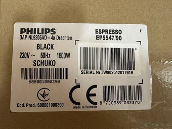 Espresso Philips Series 5500 LatteGo EP5547/90, NOVÉ, záruka - 4